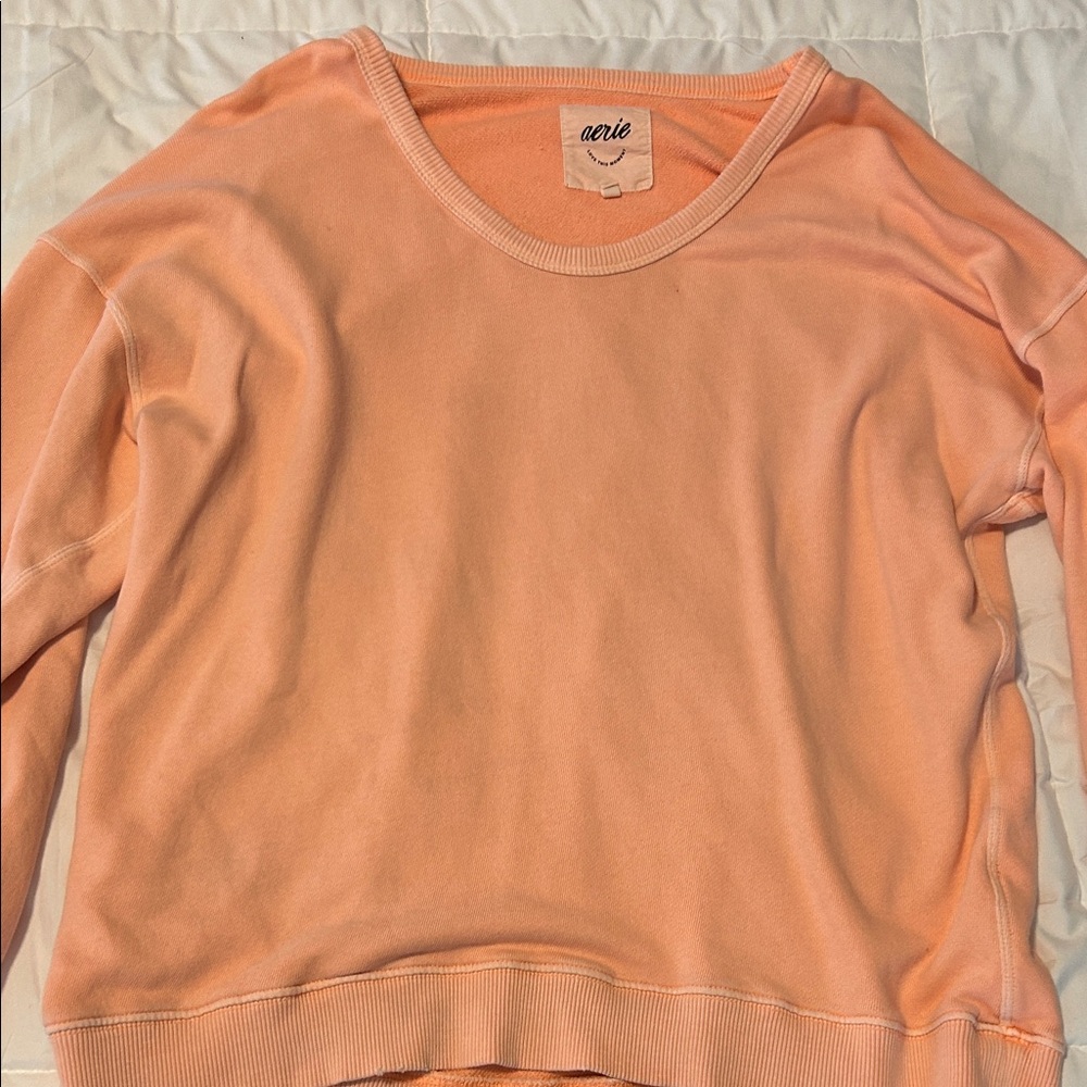 Aerie Coral Pullover